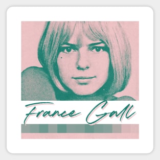 France Gall // 60s Aesthetic Design Magnet